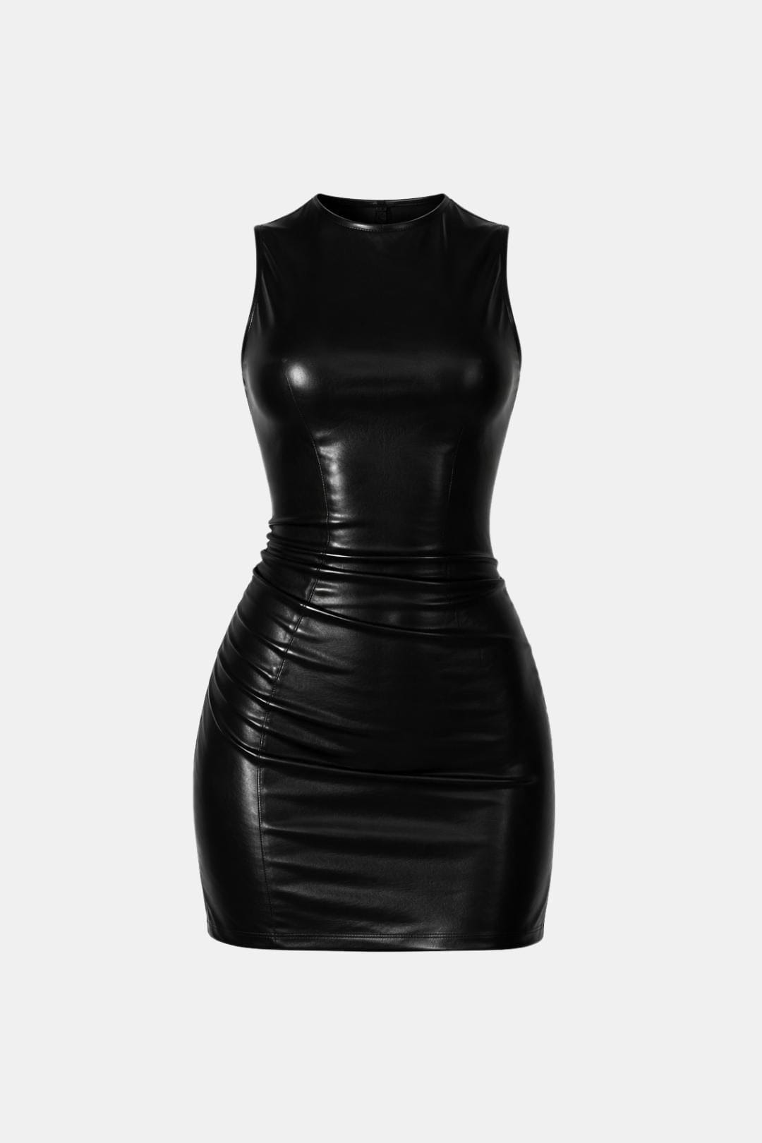 Aria - Sexy Women's Party Dress with Mock Neck and Sleeveless Bodycon Fit