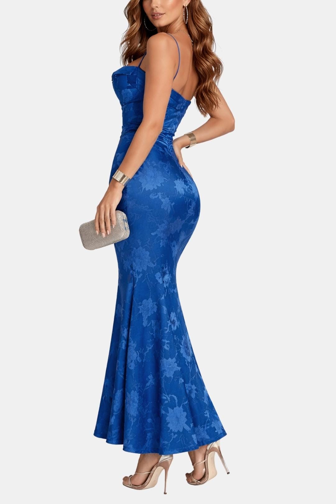 Chloe - Elegant Women's Summer Dress with Cowl Neckline and Mermaid Hem