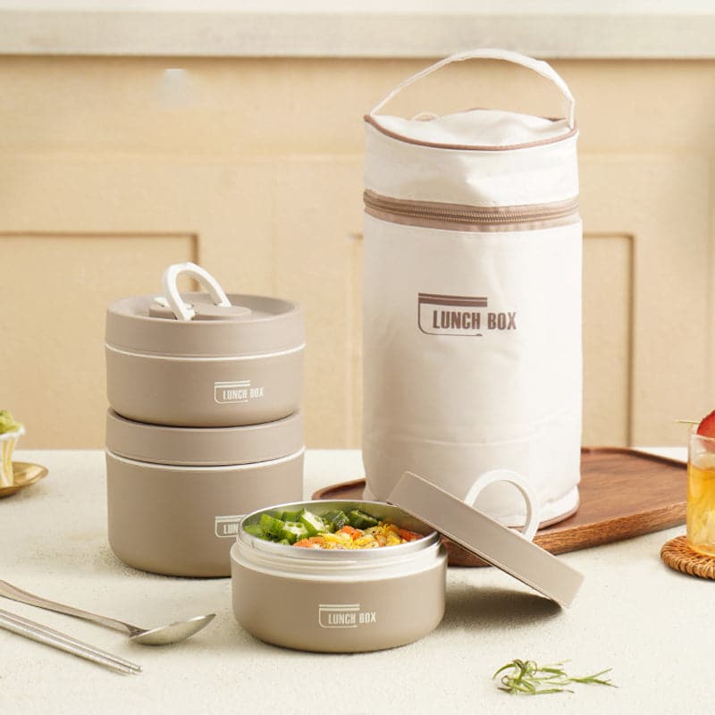 Thermal Lunch Box | Leakproof Stainless Steel Food Container