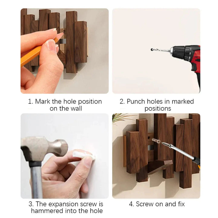 Wall Coat Rack | Space-Saving Design